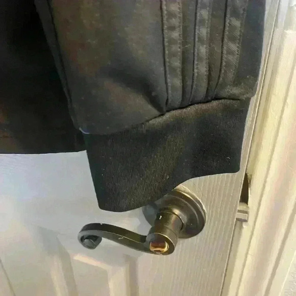 Adidas Mens Climawarm 1/4 zip pullover Hooded Jacket in black size Large - Picture 5 of 10